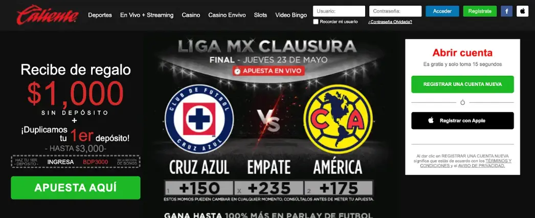 Caliente Casino México Caliente Casino