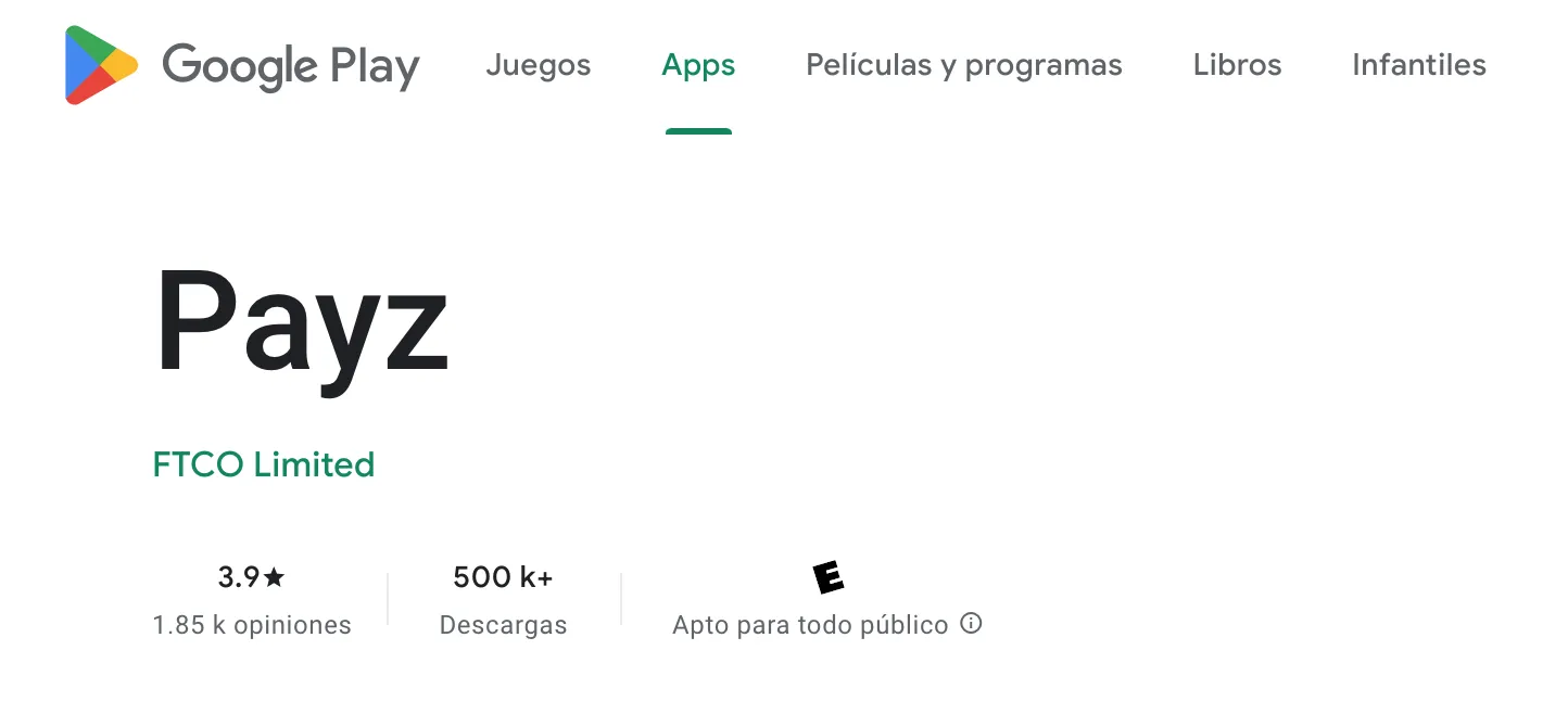 app de EcoPayz disponible en Google Play Google Play app EcoPayz