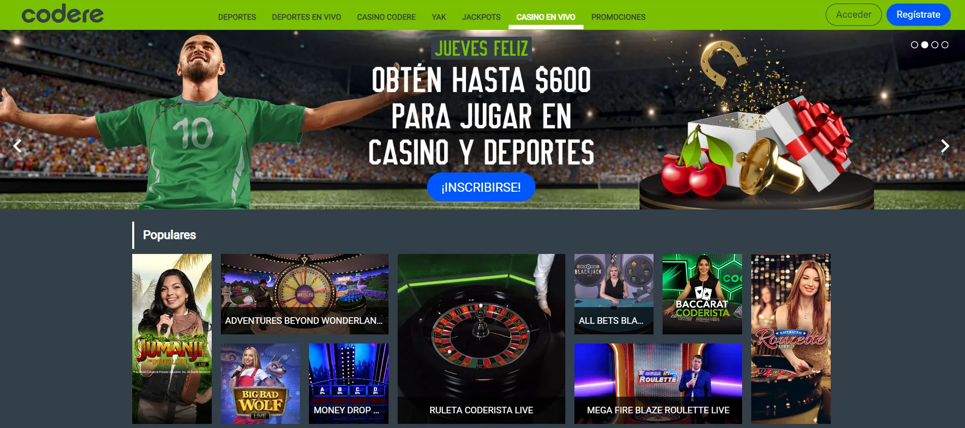 Bonos en Codere casino bonos casinos codere