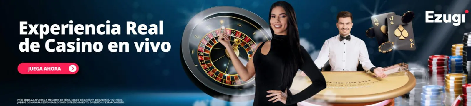 Juega a la ruleta con crupieres reales casino en vivo
